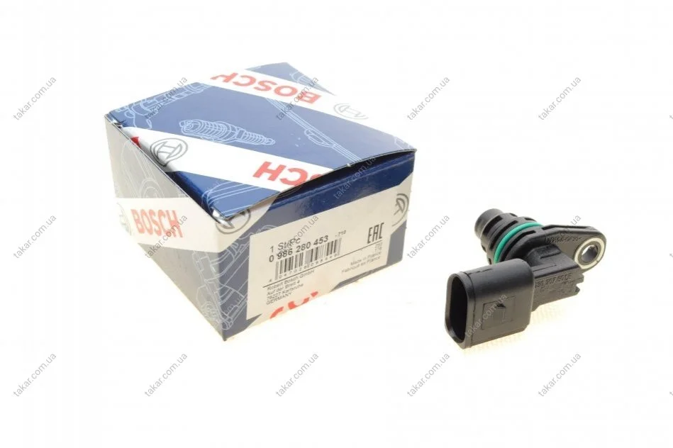 Датчик положення розподільного валу BOSCH 0 986 280 453 (фото 1)