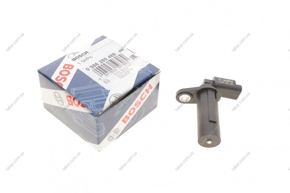 Датчик положення колінчастого валу BOSCH 0986280488 (фото 1)