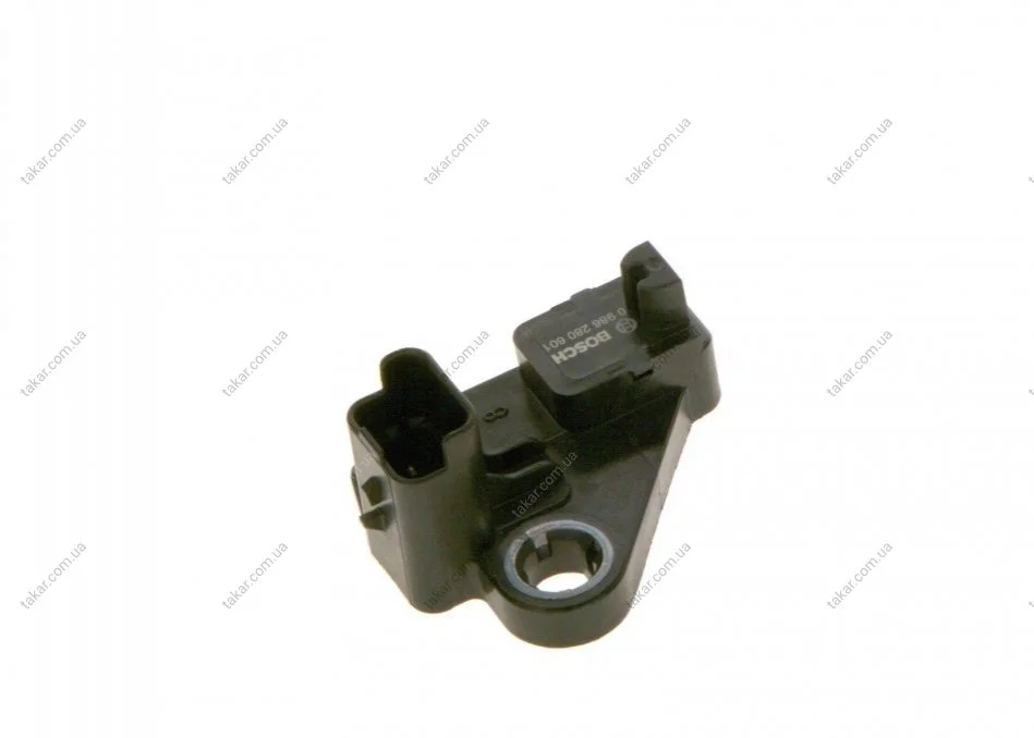 Датчик положения (оборотов) коленвала BOSCH 0986280601 (фото 1)