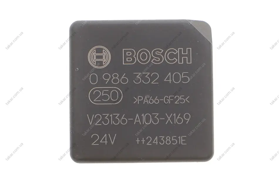 Малогабаритне реле BOSCH 0986332405 (фото 1)