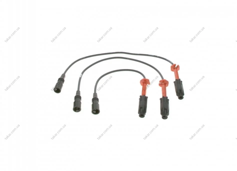 Комплект ВВ проводов MERSEDES/C-Class/E-Class "93-00 BOSCH 0986356329 (фото 1)
