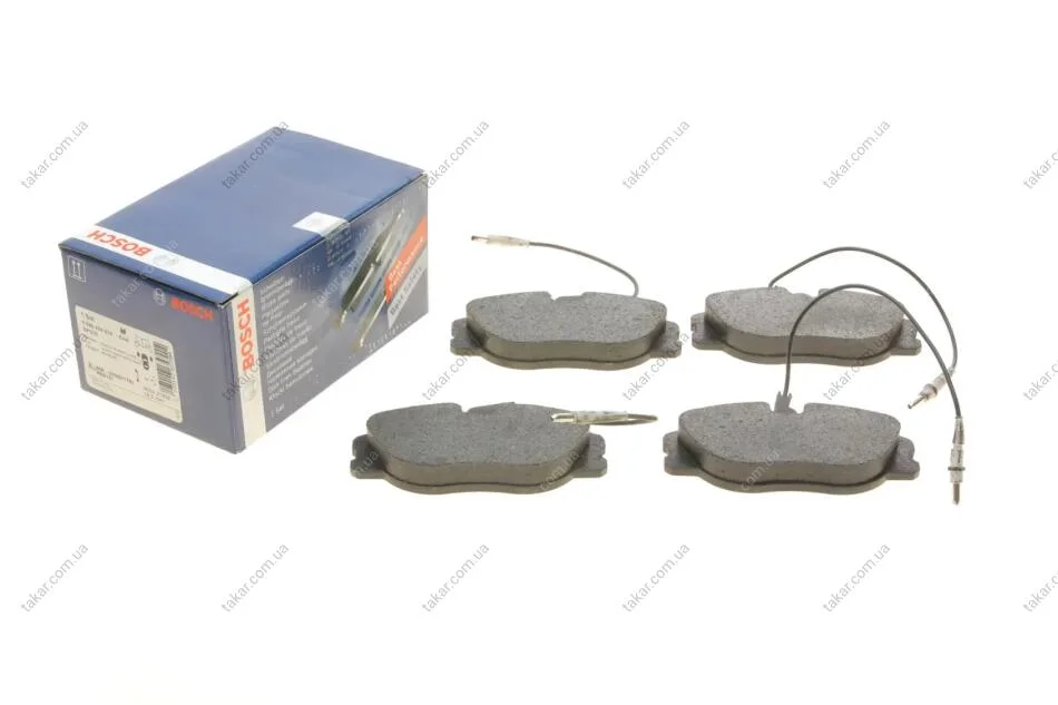 Тормозные колодки передние дисковые BOSCH 0986424033 (фото 1)
