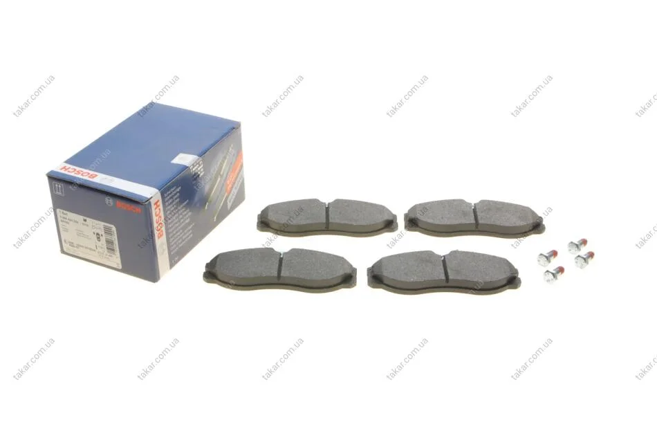 Тормозные колодки передние дисковые BOSCH 0986424204 (фото 1)