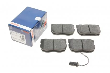 Тормозные колодки передние дисковые BOSCH 0986424287