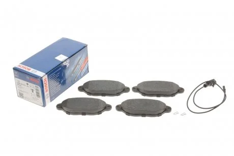 Гальмівні колодки передні дискові BOSCH 0986424379