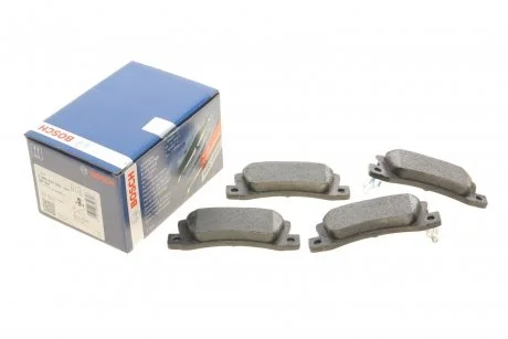 Тормозные колодки задние дисковые BOSCH 0986424383