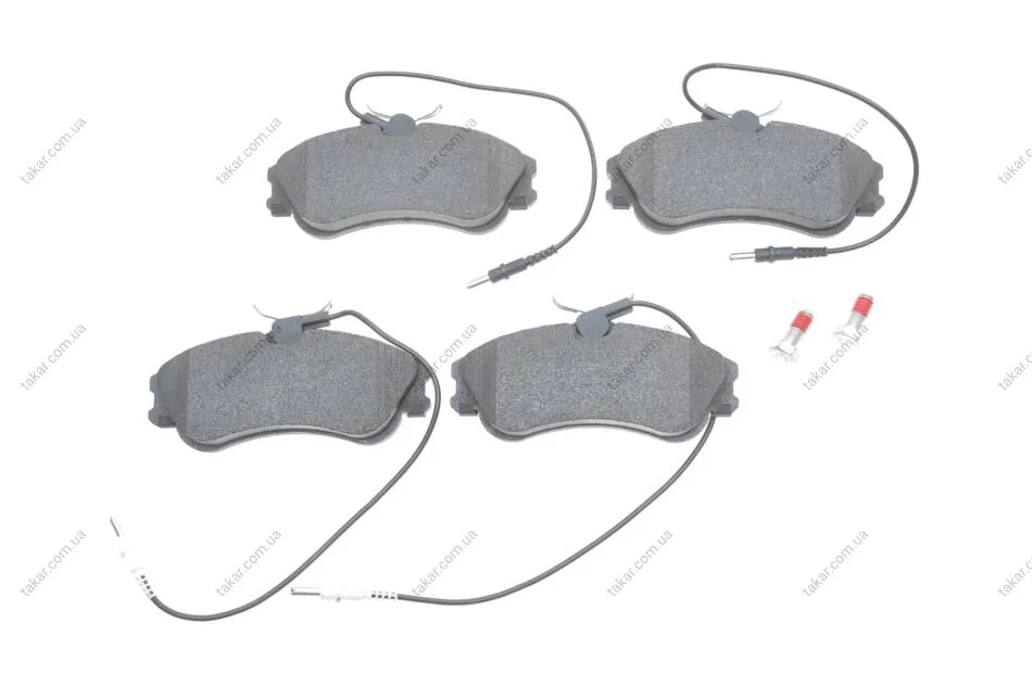 Тормозные колодки передние дисковые BOSCH 0986424414 (фото 1)