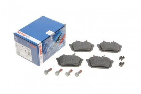 Гальмівні колодки задні дискові BOSCH 0986424427