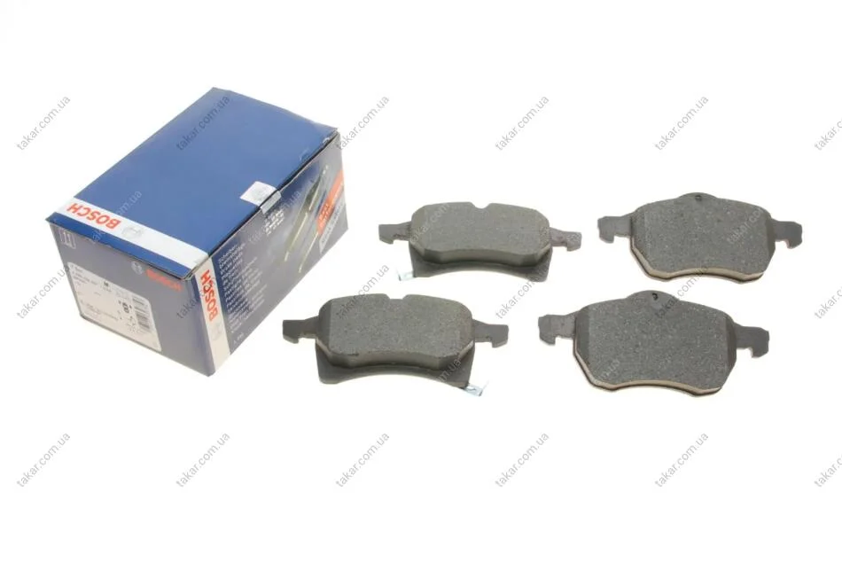 Гальмівні колодки передні дискові BOSCH 0 986 424 457 (фото 1)