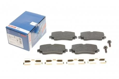 Тормозные колодки передние дисковые BOSCH 0986424470