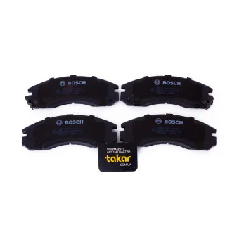 Тормозные колодки передние дисковые BOSCH 0986424523