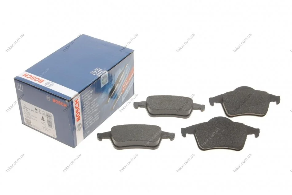 Тормозные колодки задние дисковые BOSCH 0986424539 (фото 1)