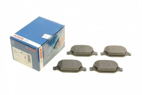 Тормозные колодки задние дисковые BOSCH 0 986 424 553