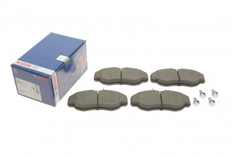 Гальмівні колодки передні дискові BOSCH 0986424565