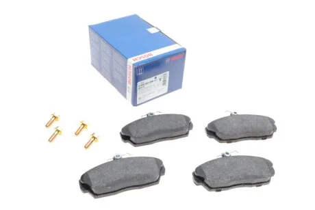 Тормозные колодки передние дисковые BOSCH 0986424566