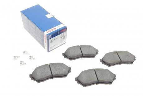 Тормозные колодки передние дисковые BOSCH 0986424610