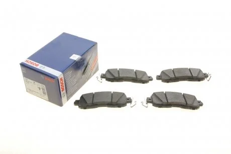 Тормозные колодки передние дисковые BOSCH 0 986 424 638