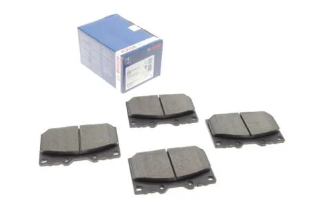 Тормозные колодки передние дисковые BOSCH 0986424640