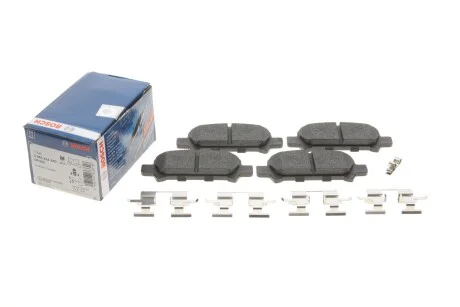Гальмівні колодки задні дискові BOSCH 0986424650