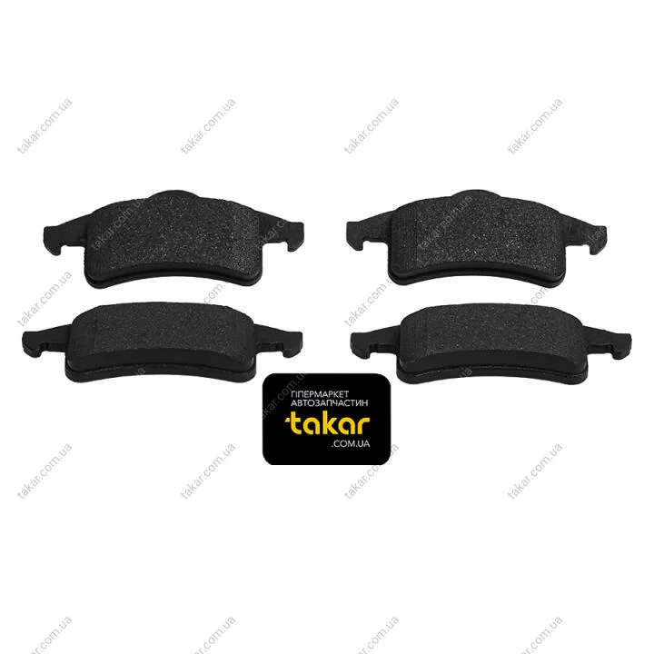 Гальмівні колодки задні дискові BOSCH 0 986 424 665 (фото 1)