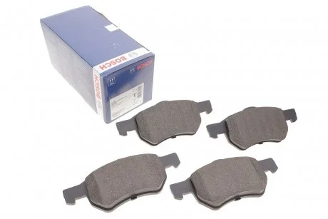 Тормозные колодки передние дисковые BOSCH 0986424668