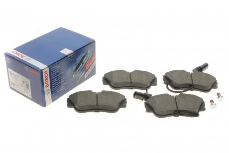 Гальмівні колодки передні дискові BOSCH 0986424672