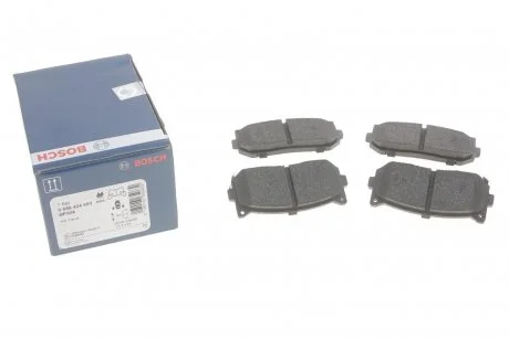 Гальмівні колодки задні дискові BOSCH 0986424693
