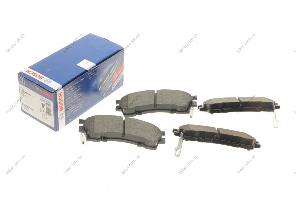 Гальмівні колодки передні дискові BOSCH 0986424694 (фото 1)
