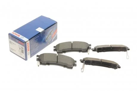 Гальмівні колодки передні дискові BOSCH 0986424694