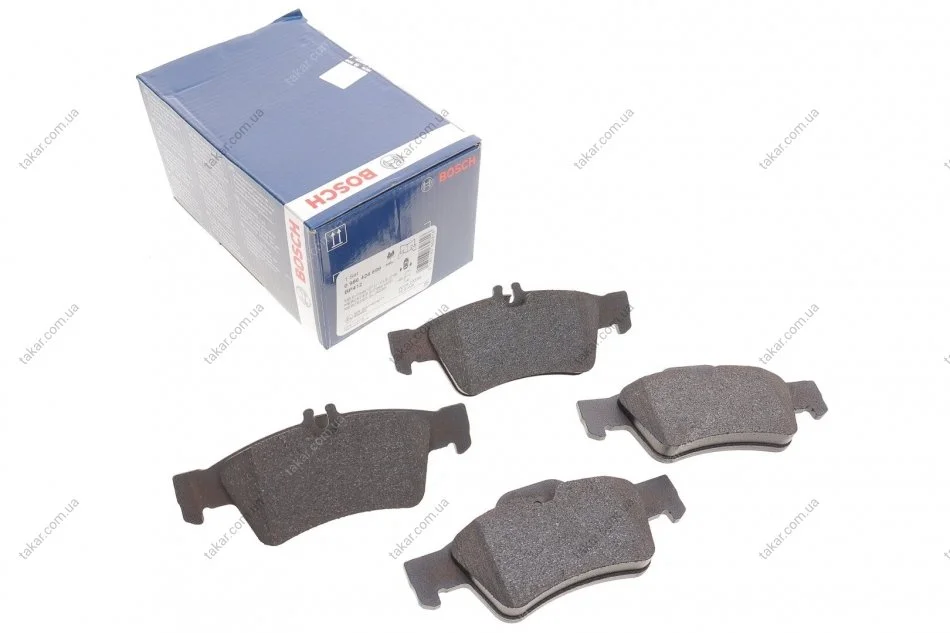 Тормозные колодки задние дисковые BOSCH 0986424699 (фото 1)