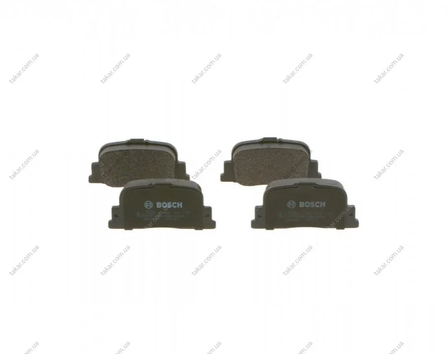 Тормозные колодки задние дисковые BOSCH 0986424730 (фото 1)