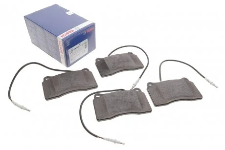 Тормозные колодки передние дисковые BOSCH 0986424738