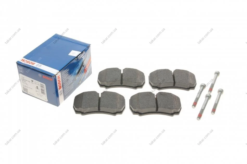 Гальмівні колодки задні дискові BOSCH 0 986 424 750 (фото 1)