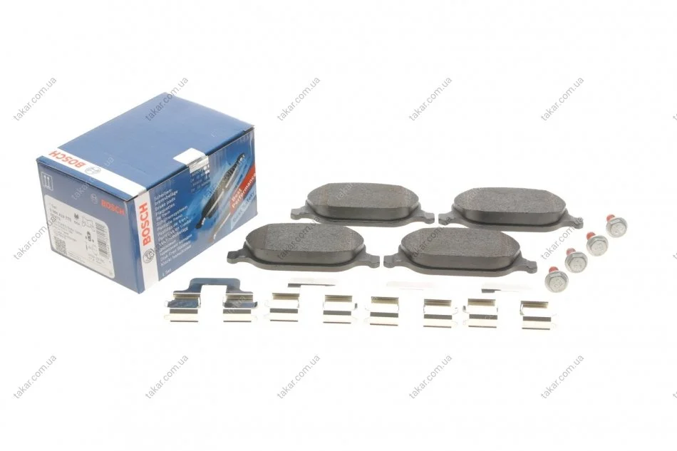Гальмівні колодки задні BOSCH 0986424775 (фото 1)