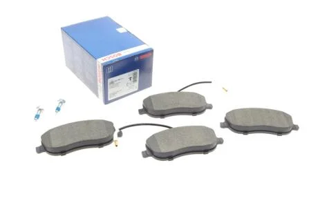 Тормозные колодки передние дисковые BOSCH 0 986 424 789