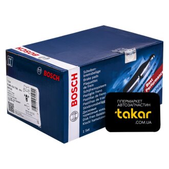 Тормозные колодки передние дисковые BOSCH 0 986 424 794