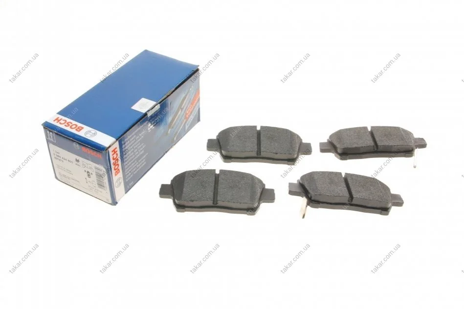Тормозные колодки передние дисковые BOSCH 0 986 424 803 (фото 1)