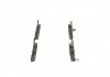 Тормозные колодки дисковые задние с интегрированным контактом датчика износа BOSCH 0 986 424 807 (фото 3)