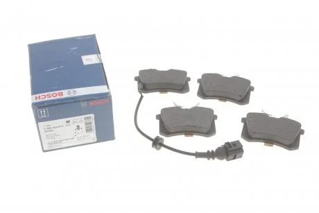 Тормозные колодки задние дисковые BOSCH 0986424813