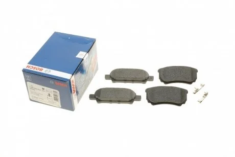 Тормозные колодки задние дисковые BOSCH 0 986 424 814