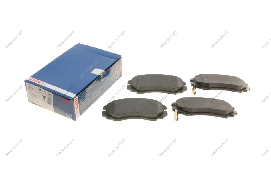 Тормозные колодки передние дисковые BOSCH 0986424815 (фото 1)