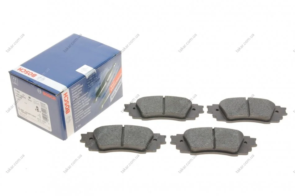 Тормозные колодки дисковые BOSCH 0986424840 (фото 1)