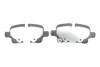 Тормозные колодки дисковые BOSCH 0986424870 (фото 4)