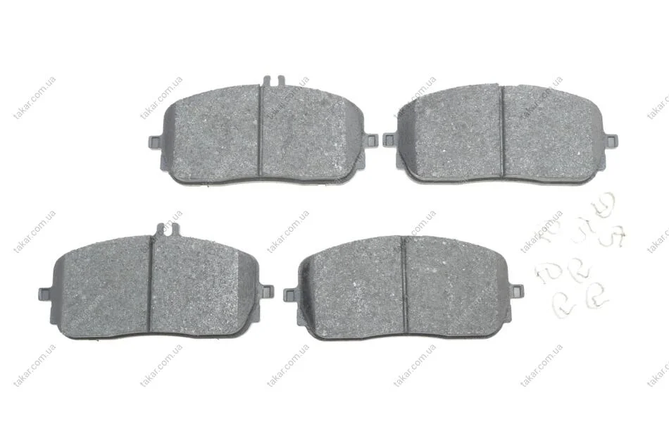 Колодки тормозные дисковые (комплект 4 шт.)) BOSCH 0986424888 (фото 1)