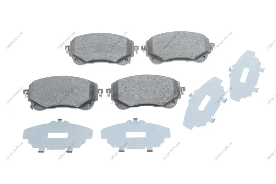 Тормозные колодки дисковые BOSCH 0986424898 (фото 1)