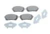 Тормозные колодки дисковые BOSCH 0986424898 (фото 1)