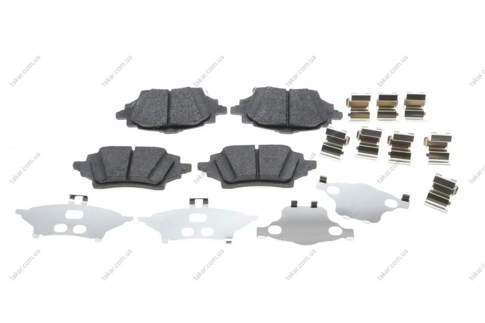 Тормозные колодки дисковые BOSCH 0986424911 (фото 1)