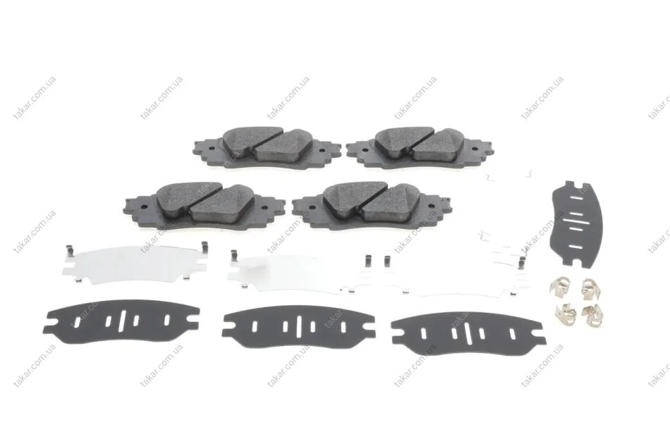 Гальмівні колодки дискові BOSCH 0986424927 (фото 1)