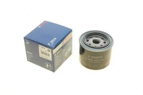 Масляний фільтр гвинт накручуваний BOSCH 0 986 452 019