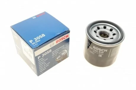 Масляний фільтр гвинт накручуваний BOSCH 0 986 452 058